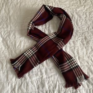 Tartan plaid scarf Cashmillion